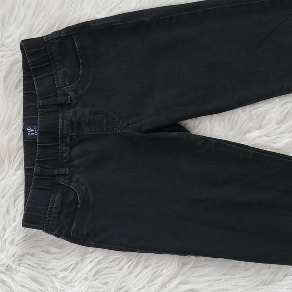 Gap Girls Black Stretch Denim Jeggings - Picture 2 of 5